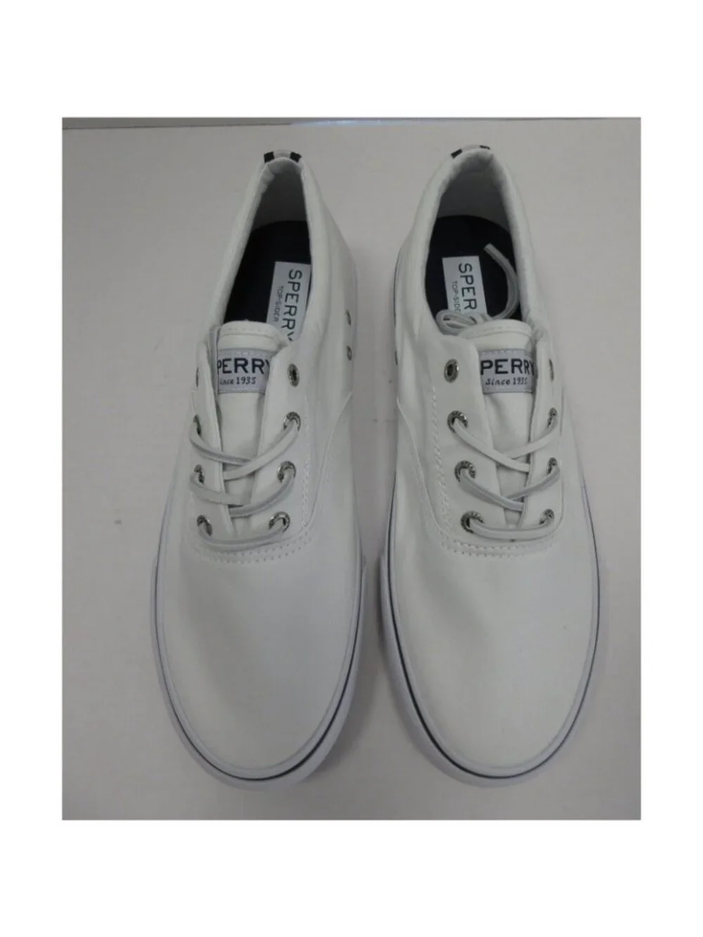 Sperry Top Sider Sneakers 11.5 M Striper CVO Twill Boat Shoes NEW